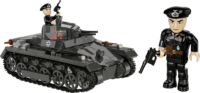 Cobi 2660 Panzer I Ausf.B Tank figurával 654 darabos építőjáték