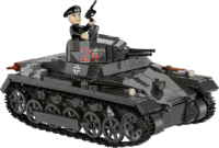 Cobi 2660 Panzer I Ausf.B Tank figurával 654 darabos építőjáték