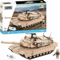 Cobi 2632 M1A2 Tank figurával 1025 darabos építőjáték