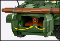 Cobi 2631 BMP-1 Tank figurával 758 darabos építőjáték