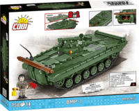 Cobi 2631 BMP-1 Tank figurával 758 darabos építőjáték
