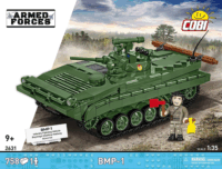 Cobi 2631 BMP-1 Tank figurával 758 darabos építőjáték