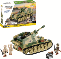 Cobi 2598 Wespe Leichte Feldhaubitze 18/2 Executive Edition 3 figurával 860 darabos építőjáták