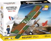 Cobi 2997 Nieuport 17 C.1 Repülőgép pilótával 277 darabos építőjáték