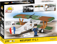 Cobi 2997 Nieuport 17 C.1 Repülőgép pilótával 277 darabos építőjáték