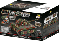 Cobi 2807 Panzerkampfwagen VI Tiger Ausf. E Executive Edition Tank 8000 darabos műanyag makett 1:12