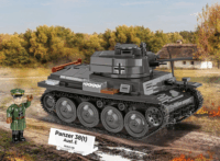 Cobi 2666 Panzer 38(t) / (ČKD) LT vz.38 Tank figurával 690 darabos építőjáték