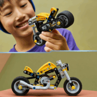 LEGO 42225 Technic - Sárga Motorkerékpár