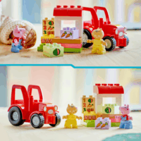 LEGO 10468 DUPLO - Peppa Malac Traktor és Piaci Stand