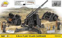 Cobi 3140 8.8 cm Flak18 1db figurával 360 darabos építőjáték
