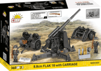 Cobi 3140 8.8 cm Flak18 1db figurával 360 darabos építőjáték