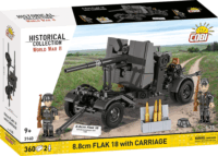 Cobi 3140 8.8 cm Flak18 1db figurával 360 darabos építőjáték