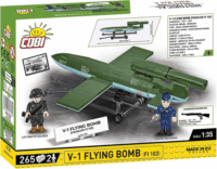 Cobi 3135 V-1(FI 103) Repülő bomba 2 figurával 265 darabos építőjáték