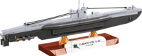 Cobi 4857 U-Boot VIIC U-96 hajó 162 darabos műanyag makett 1:300