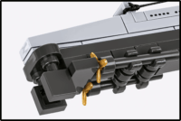 Cobi 4857 U-Boot VIIC U-96 hajó 162 darabos műanyag makett 1:300