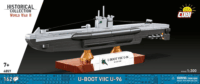 Cobi 4857 U-Boot VIIC U-96 hajó 162 darabos műanyag makett 1:300