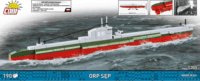 Cobi 4856 ORP Sęp Hajó 190 darabos műanyag makett 1:300