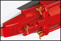 Cobi 4853 Battleship Tirpitz Hajó 593 darabos Műanyag makett 1:700