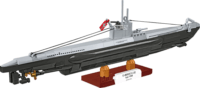 Cobi 4852 U-Boot U-52 (Typ VIIB) Tengeralattjáró 474 darabos műanyag makett 1:144