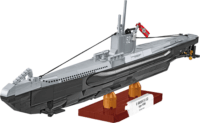 Cobi 4852 U-Boot U-52 (Typ VIIB) Tengeralattjáró 474 darabos műanyag makett 1:144