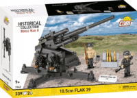 Cobi 3142 10,5 cm Flak 39 Ágyú 2 figurával 339 darabos Építőjáték