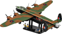 Cobi 5758 Avro Lancaster B. III Dambuster Repülő Executive Edition 3db figurával 1747 darabos építőjáték