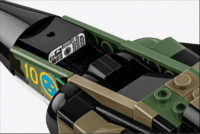 Cobi 5911 Saab AJS 37 Viggen Repülő 911 darabos műanyag makett 1:48