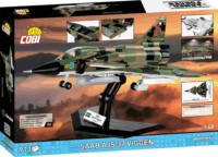 Cobi 5911 Saab AJS 37 Viggen Repülő 911 darabos műanyag makett 1:48