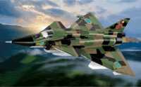 Cobi 5911 Saab AJS 37 Viggen Repülő 911 darabos műanyag makett 1:48