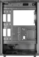 Tacens Mars MC-XO Midi Torony Számítógépház + 1db 120mm FRGB ventilátor - Fekete