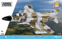 Cobi 5908 F-4M Phantom II (FGR.2) Repülőgép 728 darabos műanyag makett 1:48