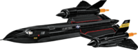 Cobi 5890 Lockheed SR-71 Blackbird Executive Edition Repülőgép 1424 darabos Építőjáték