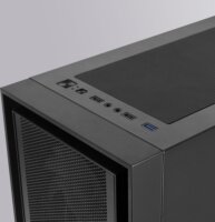 Tacens Mars MC-PMAX Midi Torony Számítógépház + 4db 120mm ventilátor - Fekete