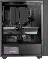 Tacens Mars MC-PMAX Midi Torony Számítógépház + 4db 120mm ventilátor - Fekete
