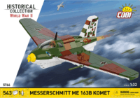 Cobi 5766 Messerschmitt Me 163B Komet Repülőgép pilótával 543 darabos építőjáték