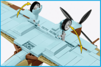 Cobi 5764 Supermarine Spitfire Mk.IXe Repülőgép pilótával 364 darabos építőjáték