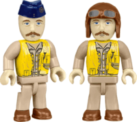 Cobi 5764 Supermarine Spitfire Mk.IXe Repülőgép pilótával 364 darabos építőjáték