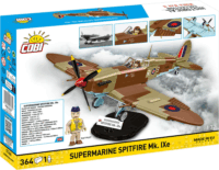 Cobi 5764 Supermarine Spitfire Mk.IXe Repülőgép pilótával 364 darabos építőjáték