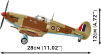Cobi 5764 Supermarine Spitfire Mk.IXe Repülőgép pilótával 364 darabos építőjáték