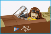 Cobi 5764 Supermarine Spitfire Mk.IXe Repülőgép pilótával 364 darabos építőjáték