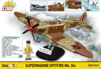 Cobi 5764 Supermarine Spitfire Mk.IXe Repülőgép pilótával 364 darabos építőjáték