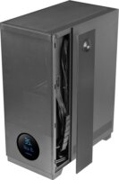 Tacens 2SAGITTA20 Midi Torony Számítógépház + 3db 120mm ventilátor - Fekete