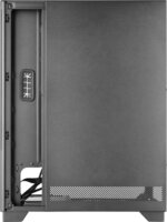 Tacens 2SAGITTA20 Midi Torony Számítógépház + 3db 120mm ventilátor - Fekete