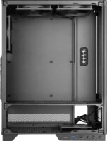 Tacens 2SAGITTA20 Midi Torony Számítógépház + 3db 120mm ventilátor - Fekete