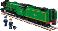 Cobi 6292 Flying Scotsman - British Steam Locomotive Vonat 2db figurával 2677 darabo építőkészlet
