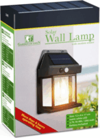 Garden of Eden 13007 Napelemes LED kültéri Mozgásérzékelő Fali lámpa - Fekete