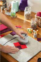 Singer Momento Mini Press Hőprés vasalható matricákhoz - Fehér / Szürke