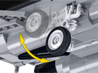 Cobi 5920 Grumman F-14 Tomcat Repülő 2 pilótával 869 darabos Műanyag makett 1:48