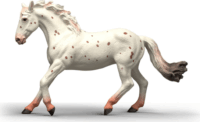 Schleich 14917 Horse Club - Knabstrupper Játékfigura