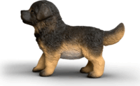 Schleich 14925 Farm World - Németjuhász Kölyökkutya Játékfigura